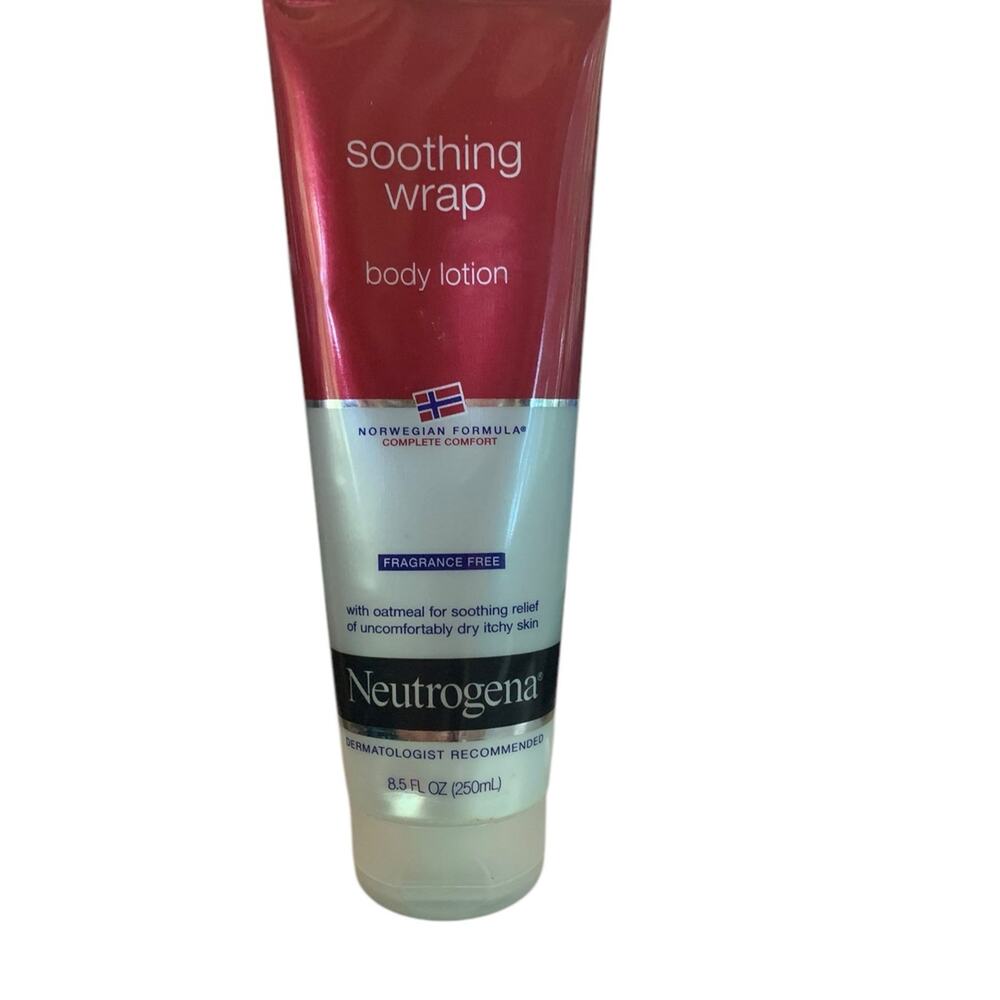 Neutrogena Norwegian Formula Soothing Wrap Lotion 8.5 Oz 250 Ml Fragrance Free